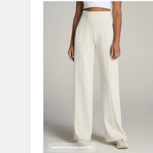 AMERICAN TALL SOFT MOTION WIDE LEG ULTRA HIGH RISE PANT IN PEARL (NWT)